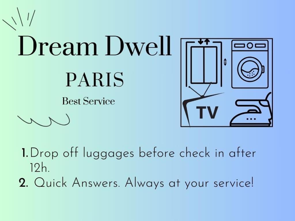 Dream Dwell Paris-Eiffel Tower Mirabeau Bridge Cozy Home In The 16Th District Париж Екстериор снимка